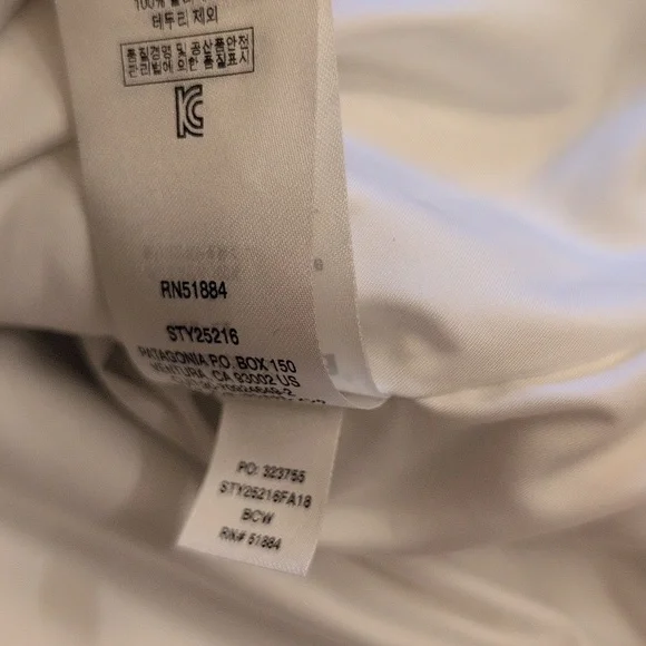 Patagonia Los Gatos Fleece Vest White Sherpa Full Zip Size M - Picture 8 of 14